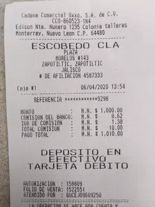 No me an echó la devolución del dinero. dinero