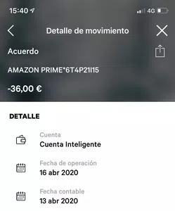 Cobro por servicio no contratado