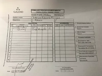 Galeno no responde al 08102227828 urgente medicación convulciones