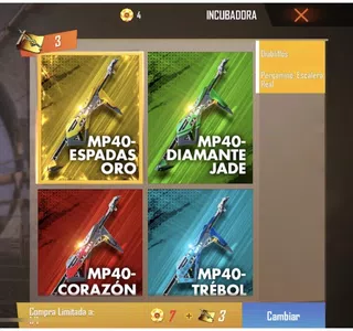Se desaparecen mis piedras evolutivas en mi cuenta de free fire