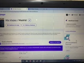 Reserva que dice que está en proceso de cambio ,cuando no pedimos cambio !!!