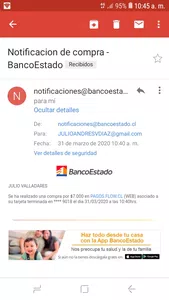 No me llego la recarga
