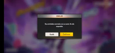 Cuenta suspendida