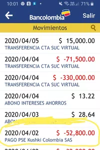 Devolución dinero y corrección e.mail
