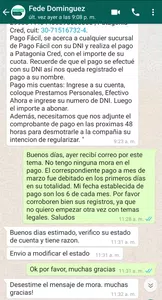 Urgente devolución de mi dinero
