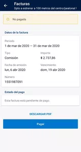 Me quieren cobrar una comisión de un periodo en el que no estaba en alquiler el
