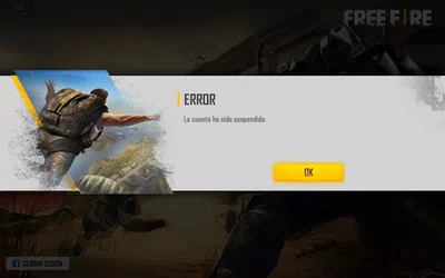 ¿suspension de cuenta?