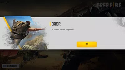 Cuenta suspendida