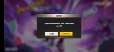 Me suspendieron mi cuenta de free