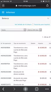 Mercado pago me suspendió la cuenta y me robó parte del dinero
