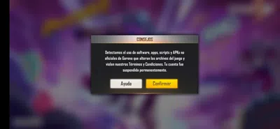 Fui baneado por usar hacks
