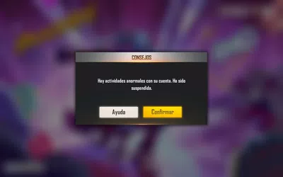 Cuenta suspendida