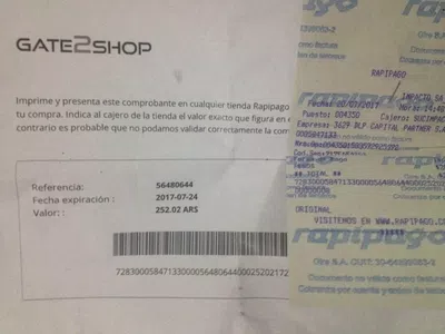 Que se habilite el pago