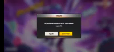 Me suspendieron la cuenta