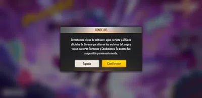 Suspendieron mi imei ayudeme garena para estar en juego de nuevo