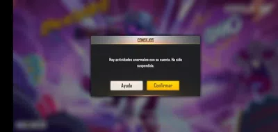 Suspensión inapropiada de cuenta