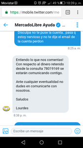 El dinero de mi cuenta...!