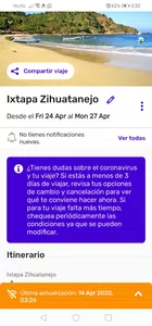 Problemas con reservación por covid-19