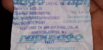 Pago no llegado