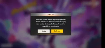Suspensión de cuenta