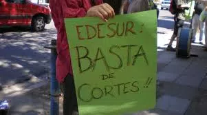 Cortes de luz zona edesur