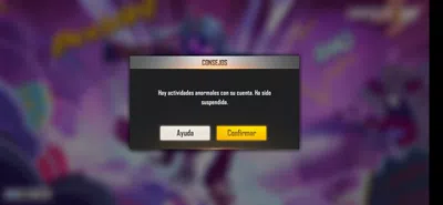 Suspencion de cuenta