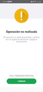 Me dijieron que probablemente me tengan bloqueada de wester union podrian ayudar