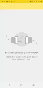 Suspensión de la cuenta