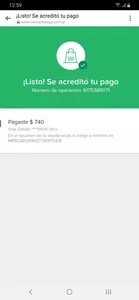 No me llegó el producto