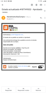 No llega mi compra