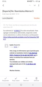 Re embolsó de entrada marron 5