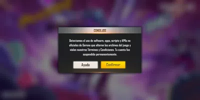 Cuenta suspendida