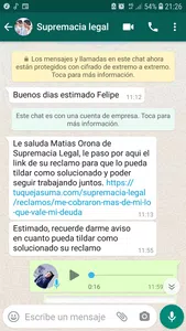 Supremacia Legal Me cobraron más de lo que vale mi deuda