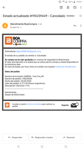 No puedo cargar diamantes
