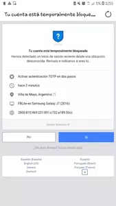 Hackeo de cuenta y robo