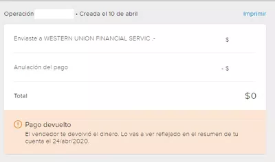 Mercado Pago Mercado pago me esta estafando y no me devuelve la plata