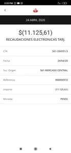 Cobro exagerado de tutulado "recaudaciones electronicas tarj."