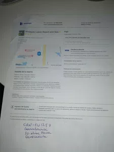 Cancelación orlando hotel
