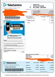 Telecentro estafa