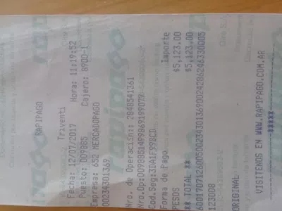 Necesito mi pedido o dinero