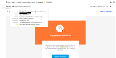 Mercado Pago El sitio que solicito mi documento INE - es valido ?