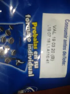 Galletas oreos, vencidas