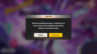 Me suspendieron mi cuenta por contracargo