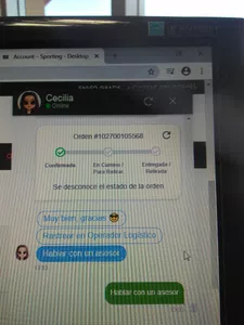 No existe el número de envio