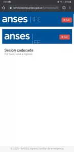 Sesión caducada