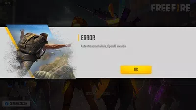 Cuenta free fire eliminada