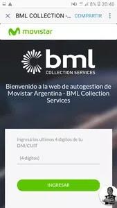 La empresa movistar robó mi número de celular