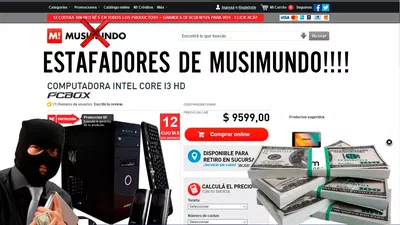 No llega el producto que le compre a musimundo