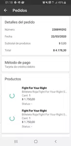 Donde esta mi pedido