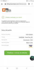 Id de diamantes mal puesto